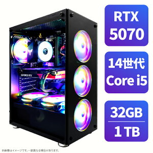 _X[p[Z[^y50OFFzVi Q[~Op\R windows11 fXNgbvPC p\R Q[~OPC GeForce RTX5070 14 Intel Corei5 Windows11 SSD 1TB  32GB eX|[c Q[~