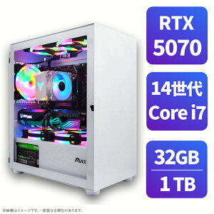 _X[p[Z[^y50OFFzVi Q[~Op\R windows11 fXNgbvPC p\R Q[~OPC GeForce RTX5070 14 Intel Corei7 Windows11 SSD 1TB  32GB eX|[c Q[~