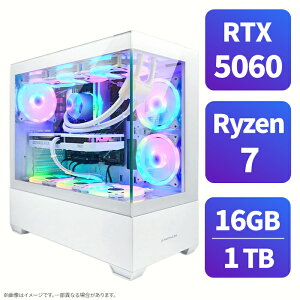 _X[p[Z[^y50OFFzVi ȈՐ Q[~Op\R s[X windows11 fXNgbvPC p\R Q[~OPC GeForce RTX5060 Ryzen7 5700X Windows11 SSD 1TB  16GB ARGB eX