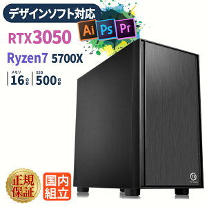 _X[p[Z[^y50OFFzVi fXNgbvp\R fUCf windows11 fXNgbvPC p\R Q[~OPC GeForce RTX3050 Ryzen7 5700X Windows11 SSD 500GB  16GB eX|[