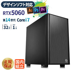 �_16���܂Ō��艿�i�^�y1000�~OFF�N�[�|���L�z�V�i �f�X�N�g�b�v�p�\�R�� �f�U�C�����f�� windows11���� �f�X�N�g�b�vPC �p�\�R�� �Q�[�~���OPC GeForce RTX5060 ��14���� Intel Corei7 Windows11 ����SSD 1TB ��