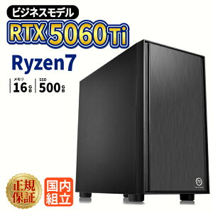 yRTX5060Ti ňlɒIzVi fXNgbvp\R rWlXf windows11 fXNgbvPC p\R Q[~OPC GeForce RTX5060ti AMD Ryzen7 5700X Windows11 SSD 500GB  16GB eX|