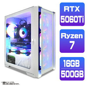 _X[p[Z[^y50OFFzVi Q[~OPC fXNgbvp\R RTX5060Ti Ryzen7 5700X Windows11 10 SSD 500GB 16GB fXNgbvPC 1Nۏ  eX|[c Q[~Op\R p\R