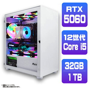 _X[p[Z[^y50OFFzyRTX5060 ňlɒIzVi Q[~OPC fXNgbvp\R RTX5060 12 Intel Corei5 12400F Windows11 10 SSD 1TB 32GB fXNgbvPC 1Nۏ 