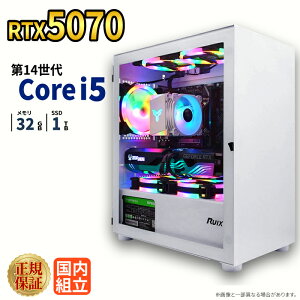 _11܂Ō艿i^y1000~OFFN[|LzyRTX5070ځzVi Q[~Op\R windows11 fXNgbvPC p\R Q[~OPC GeForce RTX5070 14 Intel Corei7 Windows11 SSD 1TB 