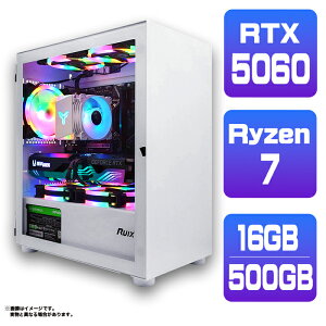 _X[p[Z[^y50OFFzVi Q[~OPC fXNgbvp\R RTX5060 Ryzen7 5700X Windows11 10 SSD 500GB 16GB fXNgbvPC 1Nۏ  eX|[c Q[~Op\R p\R 