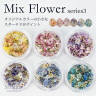 ネイル 押し花 ドライフラワー ハンドメイド【MixFlower -series3-】エスミント 高品質 押し花 押花 ネイ…
