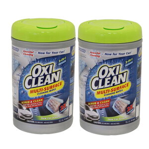 ILVN[ EFbg N[i[V[g 30 2{pbN@OxiClean Multi-Surface Total Interior Scrub & Clean Wipes 2-pack