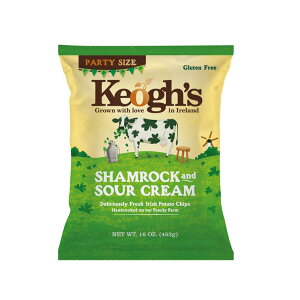 L[I VbNT[N[ `bvX 454g×2@Keogh's Shamrock and Sour Cream Chips 454g×2