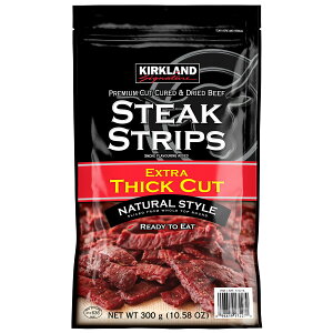 �J�[�N�����h�V�O�l�`���[ �X�e�[�L �X�g���b�v�X 300g�@Kirkland Signature Steak Strips 12oz 300g