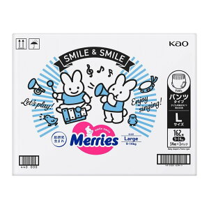 [Y pc f炳GAX[ L (9-14kg) 162 (54x3pbN)@MERRIES PANTS L 162PS