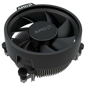 AMD Wraith Stealth Socket AM4 4�s���R�l�N�^�[ CPU�N�[���[ �A���~�j�E���q�[�g�V���N&3.93�C���`�t�@���t�� �� �u���b�N(�X����)
