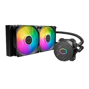 Cooler Master MasterLiquid 240L RA 240mm ARGB  120mm PWM AMD Ryzen AM5/AM4 Intel LGA1700/1200 (MLW-D24M-A18PZ-R1) ubN