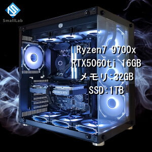 X[{ AMD Ryzen7 9700x ^ RTX5060ti 16GB KX2ATX Q[~OPC SSD M.2 NVME 1TB  DDR5 5600MHz 32GB ȈՐ 360mm ubN 