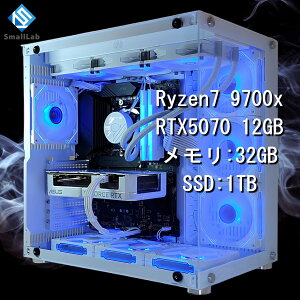 X[{ AMD Ryzen7 9700x ^ RTX5070 12GB KX2ATX Q[~OPC SSD M.2 NVME 1TB  DDR5 5600MHz 32GB ȈՐ 360mm zCg 