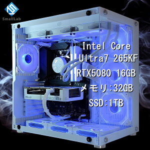 X[{ Intel Core Ultra 7 265KF ^ RTX5080 16GB KX2ATX Q[~OPC Windows11 Home SSD M.2 NVME 1TB  DDR5 5600MHz 32GB ȈՐ 360mm zCg 