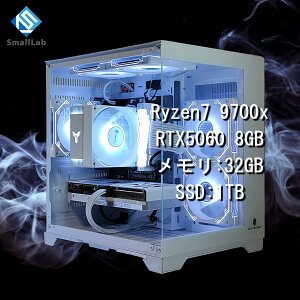 X[{ AMD Ryzen7 9700x ^ RTX5060 8GB KXRpNg Q[~OPC SSD M.2 NVME 1TB  DDR5 5600MHz 32GB zCg 