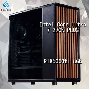 �X���[�����{ Intel Core Ultra 7 270K PLUS �^ RTX5060ti 8GB �E�b�h�f�U�C�� �Q�[�~���OPC Windows11 Home SSD�E������ �I���� �ȈՐ��� 240mm �u���b�N ��