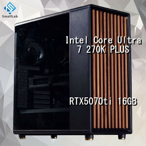 �X���[�����{ Intel Core Ultra 7 270K PLUS �^ RTX5070ti 16GB �E�b�h�f�U�C�� �Q�[�~���OPC Windows 11 SSD�E������ �I���� �ȈՐ��� 240mm �u���b�N ��