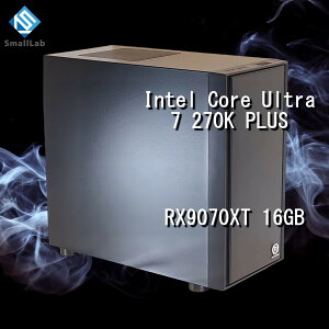 �X���[�����{ Intel Core Ultra 7 270K PLUS �^ RX9070XT 16GB �R�X�p�ŋ� �Q�[�~���OPC Windows11 Home SSD�E������ �I���� ����LAN�@�\ WiFi6E Bluetooth5.3
