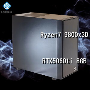 �X���[�����{ AMD Ryzen7 9800x3D �^ RTX5060ti 8GB �R�X�p�ŋ� �Q�[�~���OPC Windows11 Home SSD�E������ �I���� ����LAN�@�\ WiFi6E Bluetooth5.3