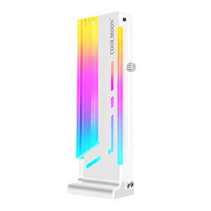 �y�X���[�����{�zCOOLMOON �O���t�B�b�N�{�[�h�X�^���h �u���P�b�g �z���_�[ LED ARGB 5v 3pin GPU �r�f�I�J�[�h �}�O�l�b�g ���� �x�� ����h�~ �E���h�~