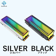 【スモールラボ】M.2 SSD ヒートシンク LED ARGB 5v 3pin インフィニティーミラー