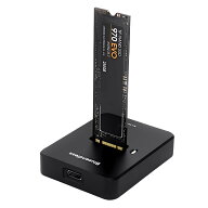 【スモールラボ】M.2 SSD 外付けスタンド SATA 対応 NVMe 対応 2230/2242/2260/2280サイズ対応 USB Type-…