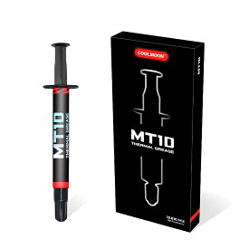 【スモールラボ】COOLMOON MT10 18.8W/m.k CPUグリス GPUグリス 高性能 高熱伝導率 高耐久 Thermal Grease シリコングリス ヘラ付き