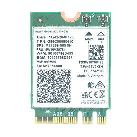 【スモールラボ】無線LANカード Intel Wireless AX210NGW Wi-Fi 6E Bluetooth 5.3 インテル ワイヤレスカード WLAN