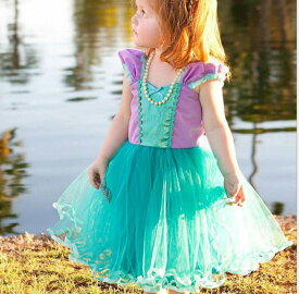 【在庫処分】プリンセスドレス キッズ 子供 ドレス ワンピース コスチューム 発表会 誕生日 ハロウィン 仮装 100 110 120 130