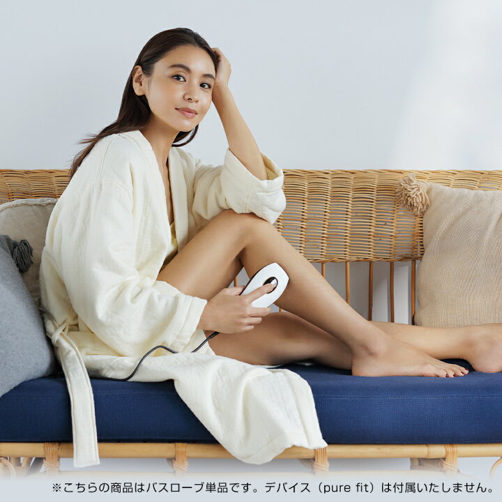 楽天市場】【滝沢眞規子 限定カラー】pure fit × UCHINOバスローブ 