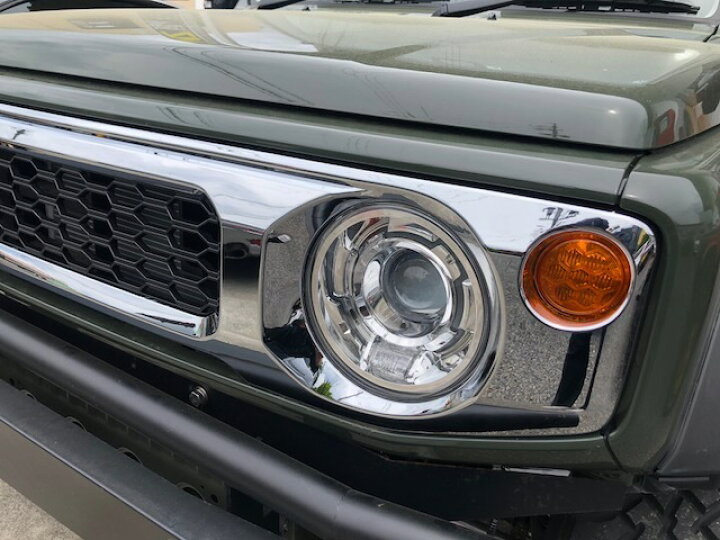 楽天市場】ジムニー JB64/JB74 フロントグリル メッキ ジムニーシエラ 