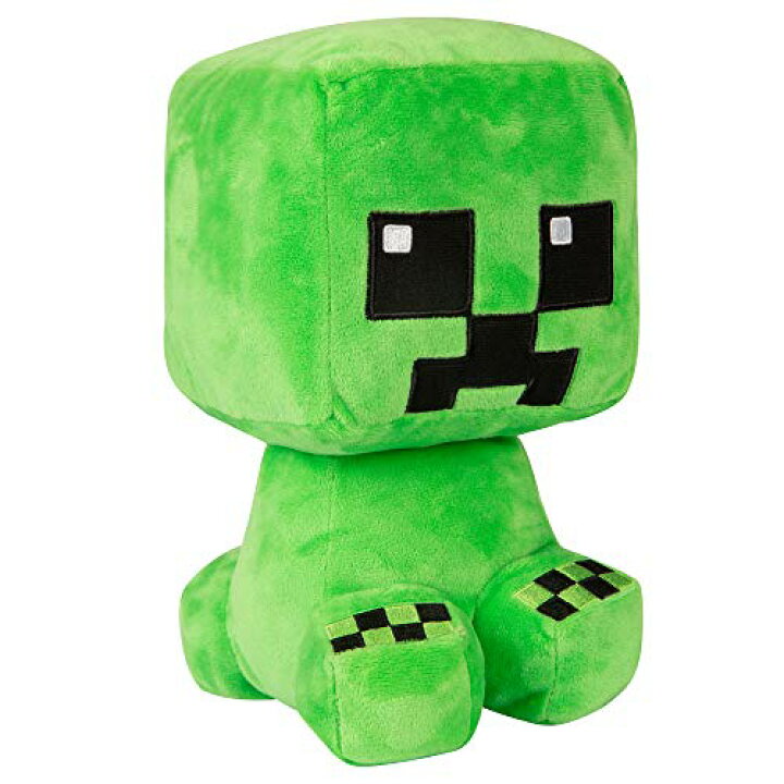楽天市場 Jinx Minecraft Crafter Creeper ぬいぐるみ グリーン 高さ8 75インチ Snマート 楽天市場店
