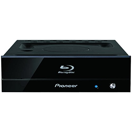 Pioneer パイオニア Ultra HD Blu-ray再生対応 M-DISK対応 BD-R 16倍速書込み 特殊塗装ブラック筐体 BD/DVD/CDライター ピアノブラック BDR-S12J-X