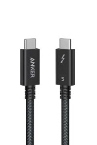 Anker Prime USB-C & USB-C �P�[�u�� Thunderbolt 5 (240W 80Gbps) 1.0m 240W�o�� 8