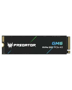 Acer Predator M.2 SSD 1TB GM6 NVMe2.0 2280 PCIe Gen4×4 ������(�ő�ǂݎ��F7200MB