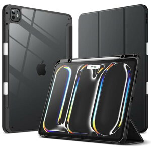 JETech iPad Pro 13�C���` M5/M4(2025/2024)�p �P�[�X Pencil�z���_�[�t�� �����o�b�N�J�o�[ �X�����X�^��