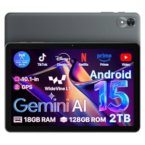 �yAndroid 15 �^�u���b�gGemini AI���� �z10�C���`�^�u���b�g WiFi���f���b18GB+128GB�i2TB�܂Ŋg���jWide
