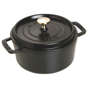 staub �X�g�E�u �u �s�R �R�R�b�g ���E���h �u���b�N 18cm �v ���� ���� �z�[���[ �� IH�Ή� �y�V���A���i���o�[�t�����{�i�z