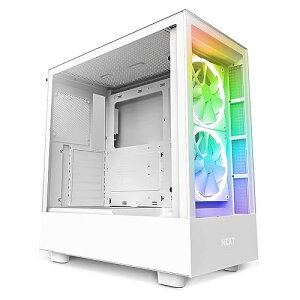 NZXT H5 ELITE �~�h���^���[�P�[�X [ White ] CC-H51EW-01