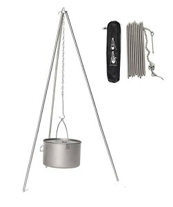 S'more(�X���A) Stainless Tripod �L�����v �g���C�|�b�h �g���|�b�h �O�r �X�e�����X ������� �y�� 428g �R���p