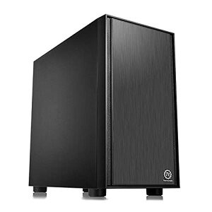 Thermaltake �A���~�j�E�� �u���b�N Versa H17 �~�j�^���[�^PC�P�[�X CS7096 CA-1J1-00S1NN-00