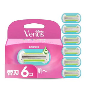 Gillette Venus ���B�[�i�X VENUS �J�~�\�� �䓁 �����p ���f�B�[�X �邷�ה��� �֐n 6�� �G���u���C�X