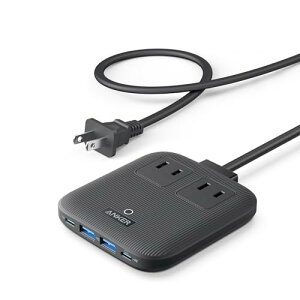 Anker Nano Charging Station (6-in-1 67W) (USB�^�b�v �d���^�b�v AC������ 2�� USB-C 2�|