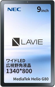 Android�^�u���b�g LAVIE T0975/GAS�y9�C���`/Android12/MediaTek G80/������4GB/�X�g���[�W128