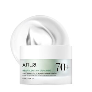 ANUA (�A�k�A)�h�N�_�~ 70�C���e���X �J�[�~���O �N���[�� 50ml �����ێ��P�A �ێ��������Ղ� ��炬�� �I�C���[�� heartle