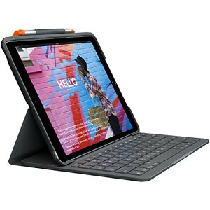 ���W�N�[�� iPad 10.2 �C���` �Ή� ��9���� ��8���� ��7���� �L�[�{�[�h iK1055BK �O���t�@�C�g SLIM FOLIO ��