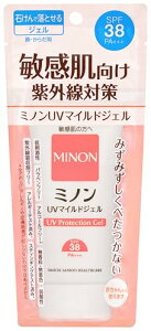 MINON(�~�m��) UV�}�C���h�W�F�� �{�� 70g ���Ă��~�� UV�P�A �q���� SPF38 PA+++ ���O���z���܃t���[ ������ �����F