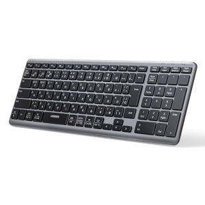 UGREEN ���C�����X�L�[�{�[�h Bluetooth��2.4G USB-C�[�d�� ���� ���^ ���{��z�� JIS�L�[�{�[�h